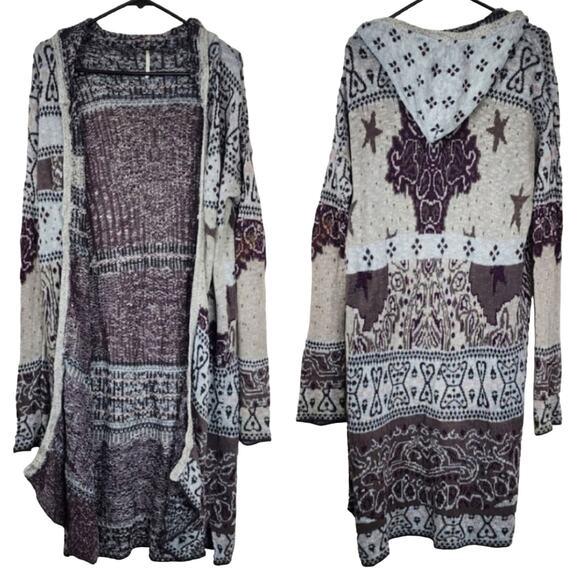 Free People Americana Cardigan Sweater - Picture 5 of 8